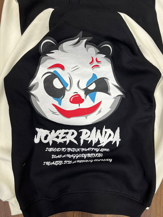 Joker panda 🐼 hooded sweatshirt - Xtrioelite