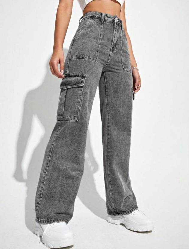 Women Regular High Rise Grey Jeans - Xtrioelite 
