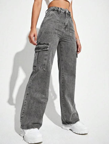 Women Regular High Rise Grey Jeans - Xtrioelite 