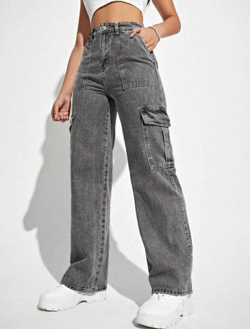 Women Regular High Rise Grey Jeans - Xtrioelite 