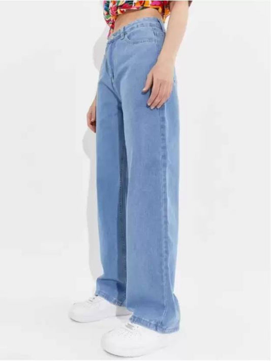 Women Regular Mid Rise Light Blue Jeans - Xtrioelite 