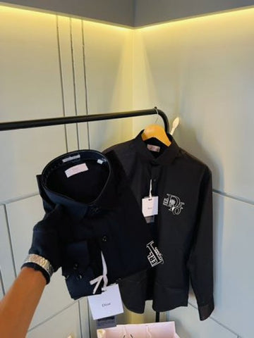 Dior super premium shirt with brand patch with box and carry bag - Xtrioelite 