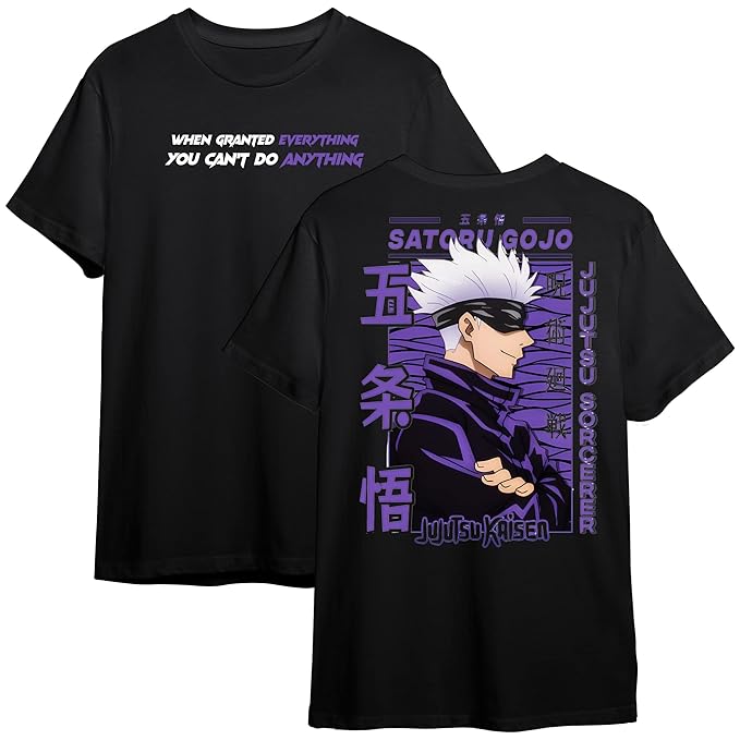 Satoru gojo oversized T-shirt - Xtrioelite 