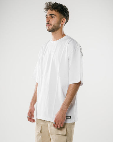 White oversized T-shirt