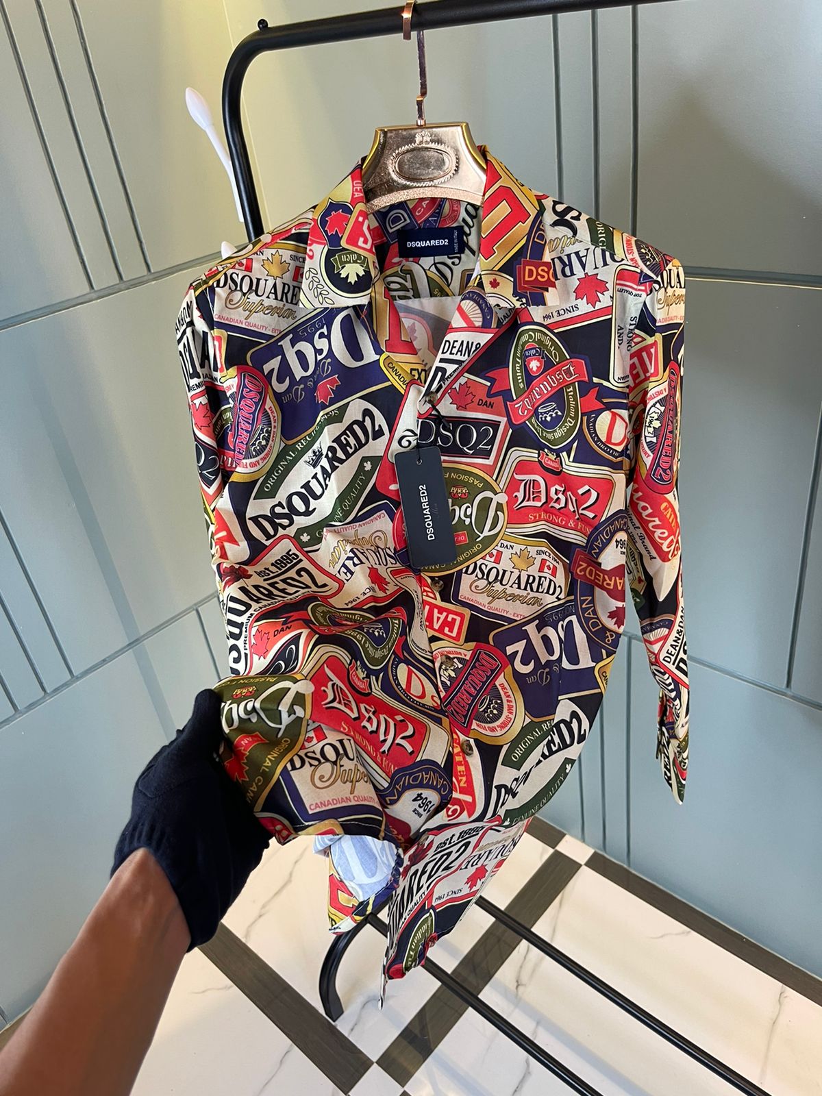 DSQUARED2 & CASABLANCA PRINTED PREMIUM SHIRTS - Xtrioelite 