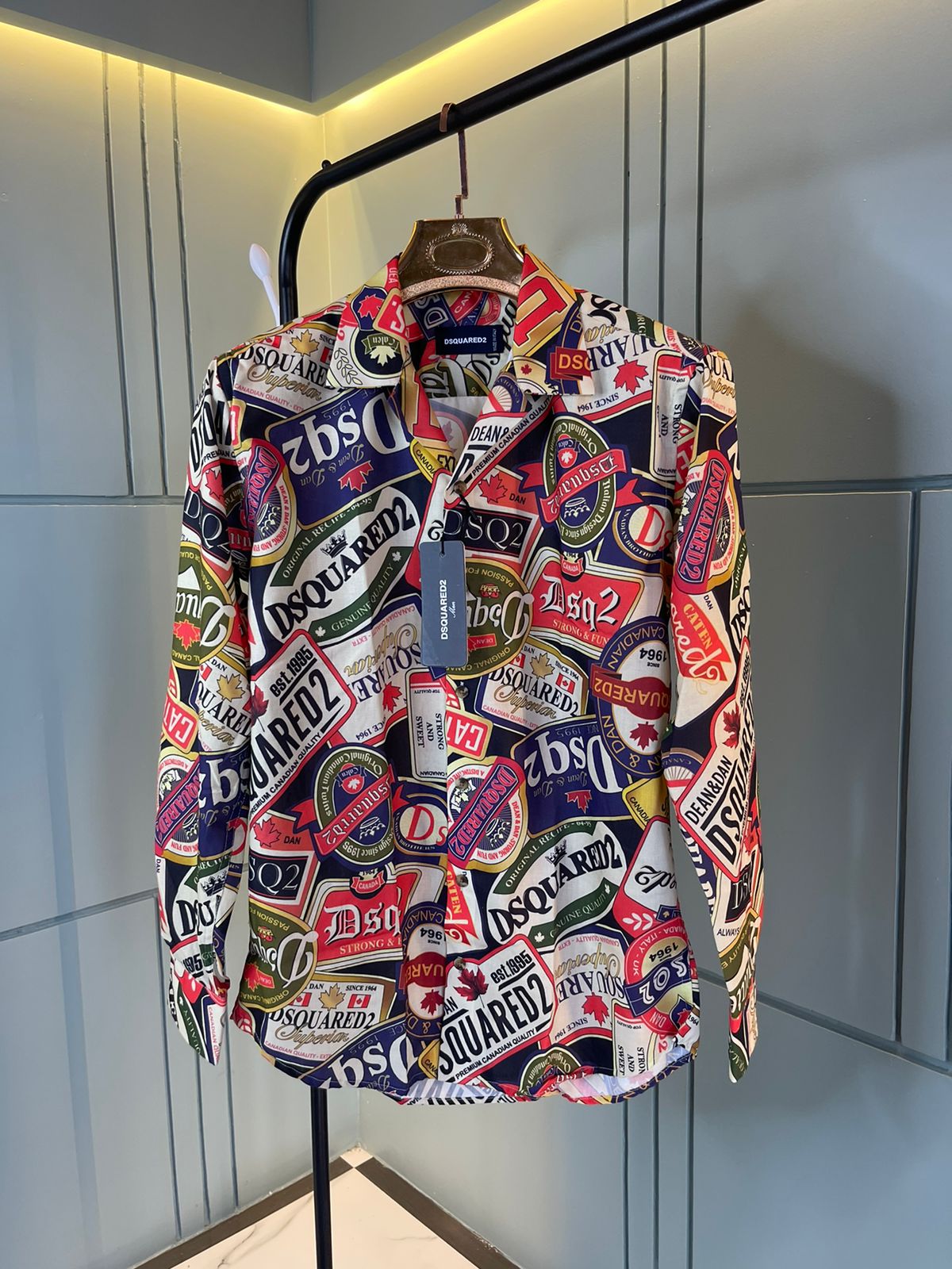 DSQUARED2 & CASABLANCA PRINTED PREMIUM SHIRTS - Xtrioelite 