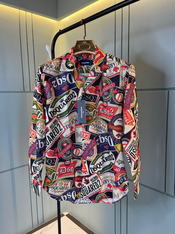 DSQUARED2 & CASABLANCA PRINTED PREMIUM SHIRTS - Xtrioelite 