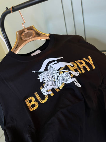 GUCCI & BURBERRY EMBROIDERY PRIMIUM T SHIRT - Xtrioelite 