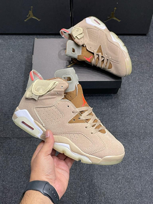 Nike Jordan retro 6 British khakhi - Xtrioelite 