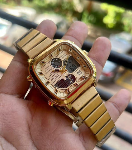 Men's fossil analog digital watch in uniquely designed - Xtrioelite 