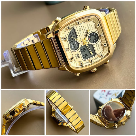 Men's fossil analog digital watch in uniquely designed - Xtrioelite 