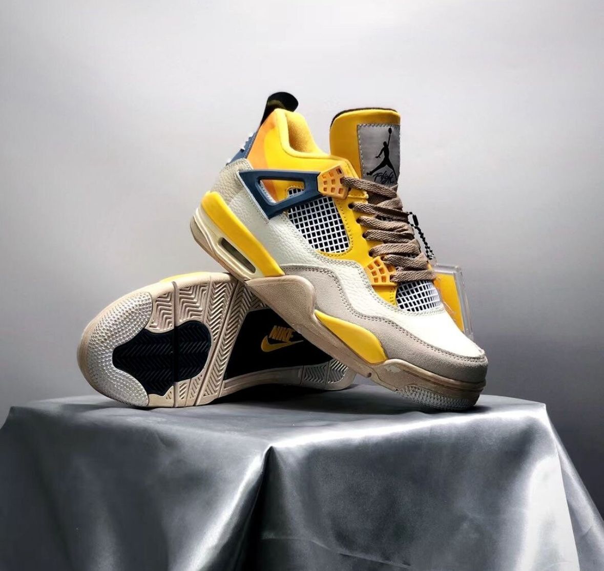 Nike Jordan retro 4 Rice yellow - Xtrioelite 