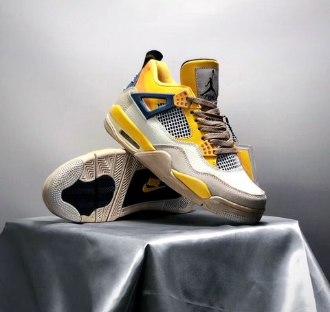 Nike Jordan retro 4 Rice yellow - Xtrioelite 