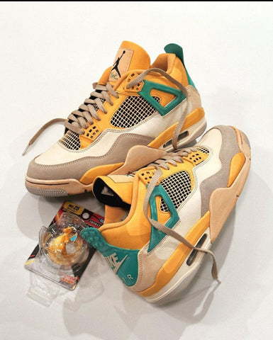 Nike Jordan retro 4 Rice yellow - Xtrioelite 