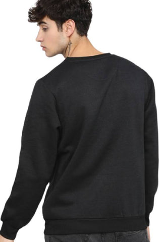 Plain solid black Sweatshirt