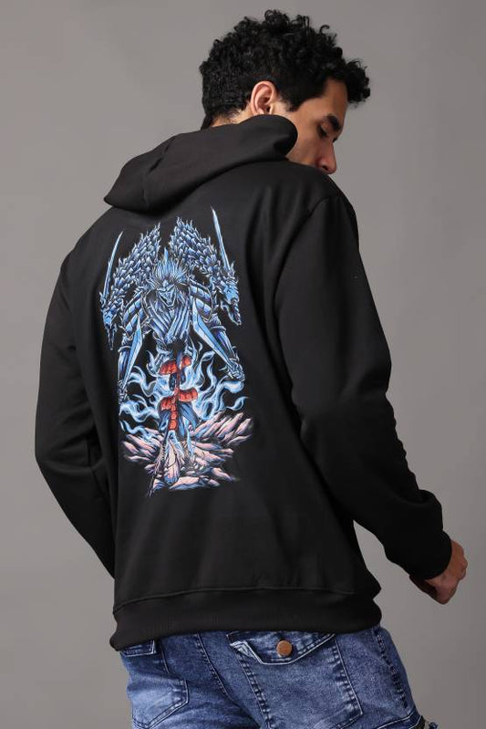Men Full Sleeve Printed Hooded Sweatshirt - Xtrioelite 