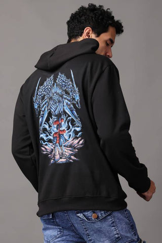 Men Full Sleeve Printed Hooded Sweatshirt - Xtrioelite 