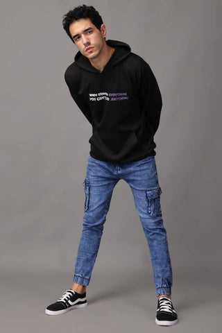 Men Full Sleeve Printed Hooded Sweatshirt - Xtrioelite 